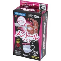 IRIS  KON-12SR ＩＲＩＳ　メントールマスク１２枚入り　ローズメントール　小さめ