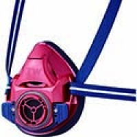（株）重松製作所 TW01SC-RD-L シゲマツ　防じん・防毒マスク　ＴＷ０１ＳＣ　レッド　Ｌ
