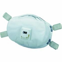 美国 3M  安全衛生製品事業部 8233 DS3 ３Ｍ　使い捨て式防じんマスク　８２３３　ＤＳ３　排気弁付き　（５枚入）
