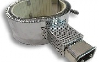 日本渠道  SAKAGUCHI 坂口电热  高温陶瓷带加热器  ④覆盖层厚度 （mm）17