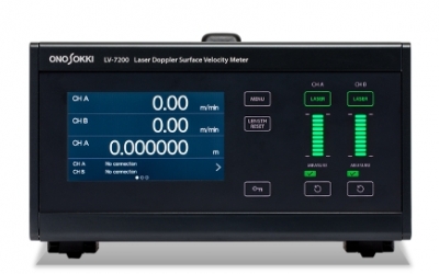 日本原装 ONOSOKKI 小野 速度计 LV-7000系列 LV-7002/LV-7210/LV-7220  配备触摸屏和条件记忆功能