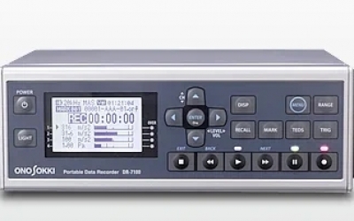 日本走空运 ONOSOKKI 小野 数据记录仪  DR-7100  配备1路专用旋转脉冲输入
