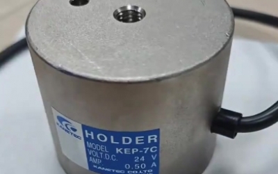 日本进口 KANETEC 强力 ​电磁座 KE-1B/KE-8B/KE-9B  可以应用电气控制