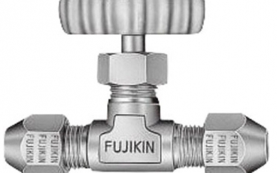 日本渠道 fujikin 富士金  RV-6-GBA-R 针阀 PUH-134PD  使用流体低压空气
