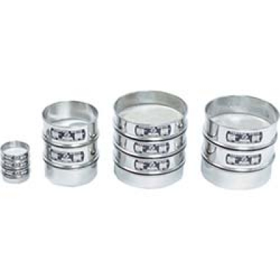 （株）テラオカ 12-0938-29 テラオカ　ふるい（内径）φ１００×（深さ）Ｈ４５（ｍｍ）目開き：６３