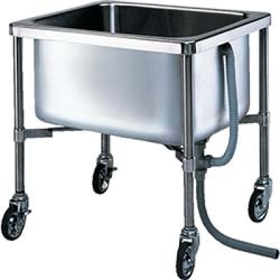 スギコ産業（株） SH-8070 スギコ　ステンレス移動式流し台