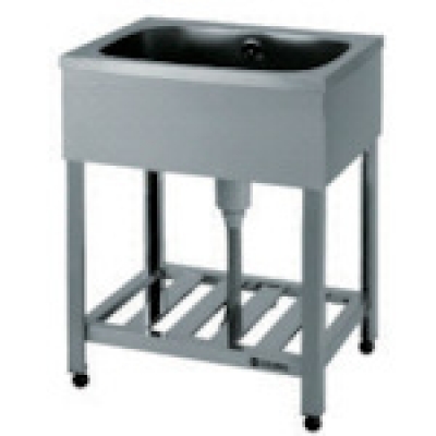 （株）東製作所 KPM1-900R アズマ　一槽水切シンク右水槽　９００×４５０×８００