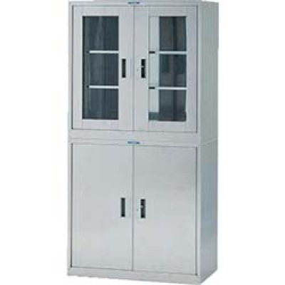 日本亚速旺 ASONE   3-1103-22 ＡＳ　ステンレス薬品庫ＳＫＮ２ＳＫＧＮ２セット