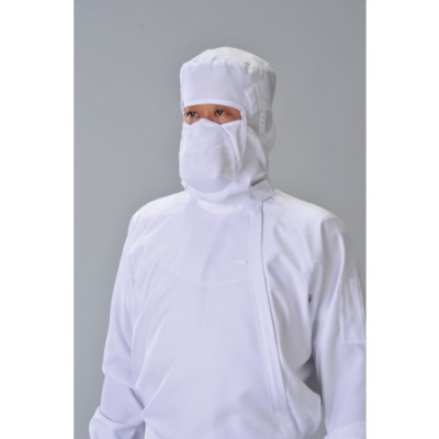 日本嘉德納 GUARDNER  CH41501L ＡＤＣＬＥＡＮ　マスク付きフード　白　Ｌ