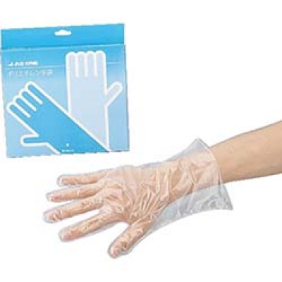 日本亚速旺 ASONE   2-4972-01 ＡＳ　ポリエチレン手袋エコノミーＬ　（１００枚入）