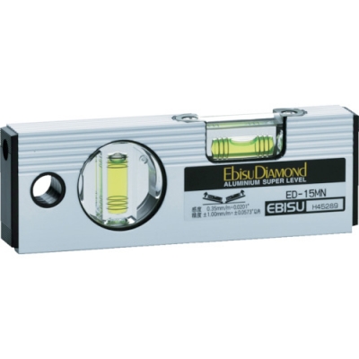 （株）エビス ED-75MB エビスダイヤモンド　磁石付レベル・ブラック７５０ｍｍブラック／グリーン