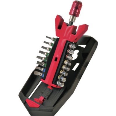 日本 TASCO ミツトモ 13972 ストロングツール　ランチャービット組　ＲＥＤ／ＢＬＡＣＫ