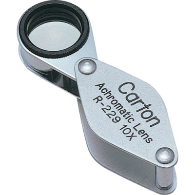 カートン光学（株） R229 カートン　高級ジュエルルーペ１０Ｘ