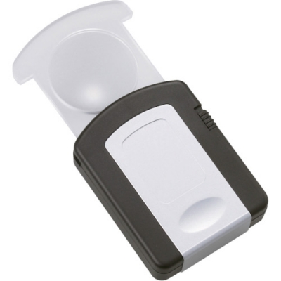 日本池田I.L.K  M-329 池田レンズ　ＬＥＤライト付　スライドルーペＷ