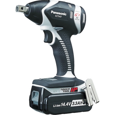 パナソニック（株）エコソリューションズ社 EZ7547LR2S-H Ｐａｎａｓｏｎｉｃ　インパクトレンチ１４．４Ｖ　３．３Ａｈ　（グレー）