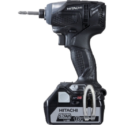 工機ホールディングス（株） WH18DDL-2LJCK-B 日立　１８Ｖコードレスインパクトドライバ　黒