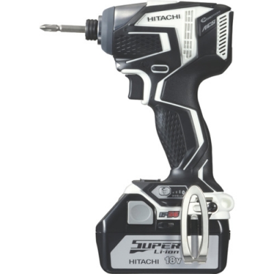 工機ホールディングス（株） WH18DDL-2LSCK-S 日立　１８Ｖコードレスインパクトドライバ　白３．０Ａｈ