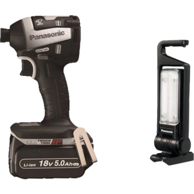 パナソニック（株）エコソリューションズ社 EZ75A7LJ2GTH Ｐａｎａｓｏｎｉｃ　充電インパクトドライバー　ＬＥＤセット品　グレー