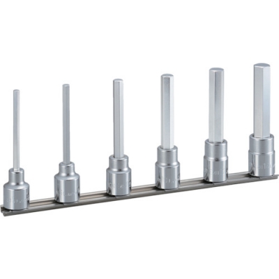 日本中山 TRUSCO  TS4-04H ＴＲＵＳＣＯ　ヘキサゴンソケット　差込角１２．７　対辺４ｍｍ