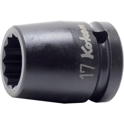 8 コーケン　１２．７ｍｍ差込　インパクト１２角ソケット　１．１／８