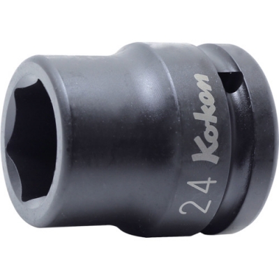 16 コーケン　１９ｍｍ差込　インパクト６角ソケット（薄肉）　１．７／１６