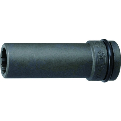 日本水户工机 MITOLOY  P4ML-11 ミトロイ　１／２　インパクトレンチ用　ソケット（１２角）　ロング　１１ｍｍ
