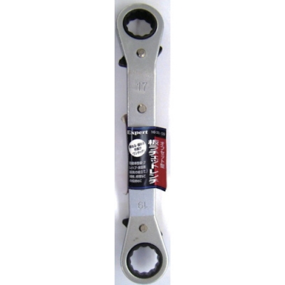 日本 TASCO ミツトモ 16-30-09 ミツトモ　板ラチェットレンチ　Ｂ１７×１９ｍｍ