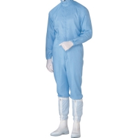 日本绿安全 MIDORI C1351N-5L ミドリ安全　フード一体型クリーンウェア