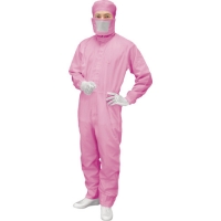 （株）ブラストン BSC-11001-P-M ブラストン　フード付カバーオール－ピンク－Ｍ