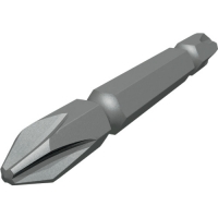 （株）ベッセル AX142045 ベッセル　高硬度ビット２本組（両頭）ＡＸ　＋２×４５ｍｍ
