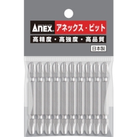 日本安力士 ANEX  AH-14M-3-65 アネックス　ハイパービット１０本組　両頭＋３×６５