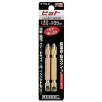 （株）ベッセル GM141565 ベッセル　＋・－両頭ゴールドビットＧＭ１４　－５Ｘ６５・＋１Ｘ６５