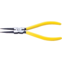 トップ工業（株） HS-125F ＴＯＰ　スナップリングプライヤ穴用直爪　１２５ｍｍ　使用範囲６～１１ｍｍ