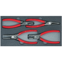 ＫＮＩＰＥＸ社 002001V09 ＫＮＩＰＥＸ　００２００１Ｖ０９　４本組　スナップリングプライヤー