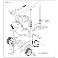 日本中山 TRUSCO  FTK-045 ＴＲＵＳＣＯ　ＦＴＫ７０用　カーブワッシャー