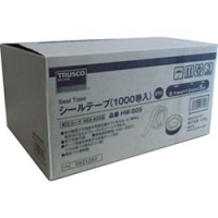 日本中山 TRUSCO  HW-805 ＴＲＵＳＣＯ　シールテープ５Ｍ　１０００巻入