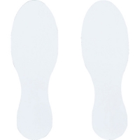 （株）岩田製作所 LPF1 ＩＷＡＴＡ　ラインプロ足型シート（白）２枚入り