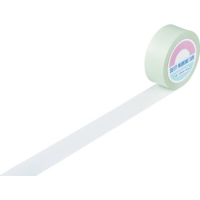 （株）日本緑十字社 148051 緑十字　ラインテープ（ガードテープ）　白　５０ｍｍ幅×１００ｍ　屋内用