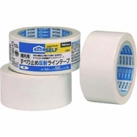 ユニット（株） 374-25 ユニット　ユニラインテープ反射白　合成ゴム　５０ｍｍ幅×５ｍ巻