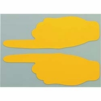 ユニット（株） 864-66 ユニット　手でカットできるトラテープ　黄／黒　４５ｍｍ幅×２０ｍ