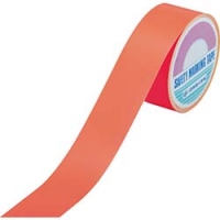 （株）日本緑十字社 266012 緑十字　蛍光ラインテープ　黄　５０ｍｍ幅×１０ｍ　エンビ　屋内用