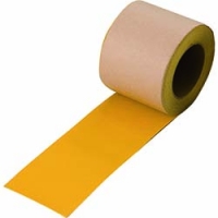 ユニット（株） 374-23 ユニット　ユニラインテープ黄　合成ゴム　１００ｍｍ幅×５ｍ巻