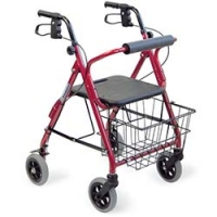 （株）カワムラサイクル KW20RED カワムラ　四輪歩行車ＫＷ２０レッド