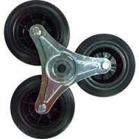 （株）カワムラサイクル KA102-42A3 カワムラ　アルミ標準型自走用車いすＫＡ１０２－４２紺チェック