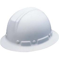 ユニット（株） 377-35WH ユニット　ヘルメット（全周つば付型）飛来／墜落白　特殊ＦＲＰ
