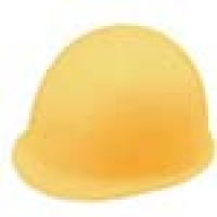 （株）谷沢製作所 148-E（Y） タニザワ　ＡＢＳ製ＭＰ型ヘルメット　黄