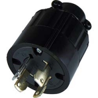 美国电机 AMERICAN DENKI  4362R アメリカン電機　引掛形　ゴムプラグ　接地３Ｐ３０Ａ６００Ｖ