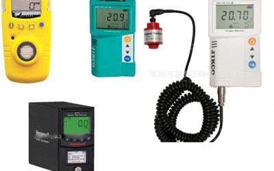 吉高 JIKCO  氧气浓度计，带不锈钢框体分离传感器 JKO-25LD3
