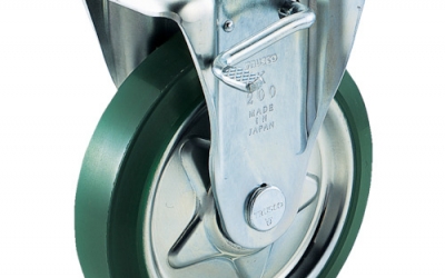 日本中山TRUSCO TUKB-100 压制聚氨酯脚轮固定止动件Φ100