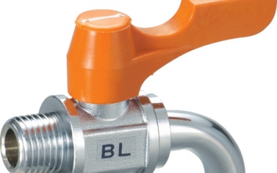 日本中山TRUSCO BL-1200 球阀排水用R1_4×外径φ9.0